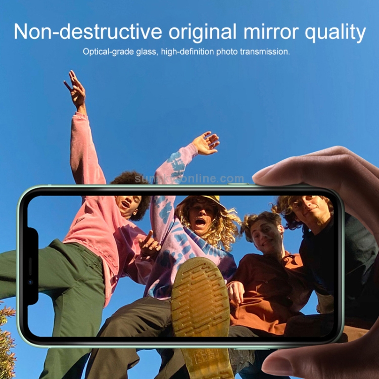 For iPhone 11 TOTUDESIGN Crystal Color Rear Camera Lens Protective Film (Yellow) For iPhone 11 TOTUDESIGN Crystal Color Rear Camera Lens Protective Film (Yellow)