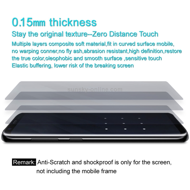 2 PCS IMAK 0.15mm Curved Full Screen Protector Hydrogel Film Front Protector for iPhone XS Max 2 PCS IMAK 0.15mm Curved Full Screen Protector Hydrogel Film Front Protector for iPhone XS Max