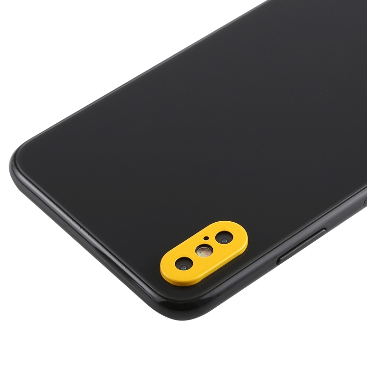 Rear Camera Lens Protection Ring Cover with Tray Eject Tool Needle For iPhone XS Max(Yellow) Rear Camera Lens Protection Ring Cover with Tray Eject Tool Needle For iPhone XS Max(Yellow)