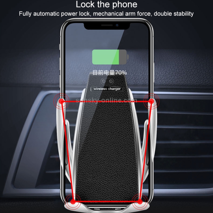 TOTUDESIGN King Series CACW-029 10W Induction Wireless Charging 4 - 6.5 inch Mobile Phone Car Mount TOTUDESIGN King Series CACW-029 10W Induction Wireless Charging 4 - 6.5 inch Mobile Phone Car Mount