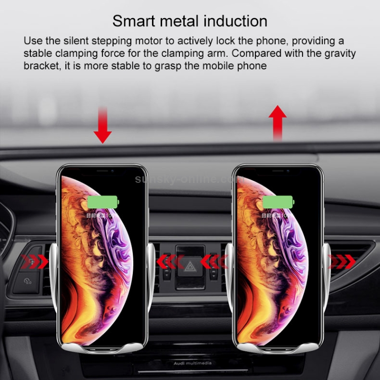 TOTUDESIGN King Series CACW-029 10W Induction Wireless Charging 4 - 6.5 inch Mobile Phone Car Mount TOTUDESIGN King Series CACW-029 10W Induction Wireless Charging 4 - 6.5 inch Mobile Phone Car Mount