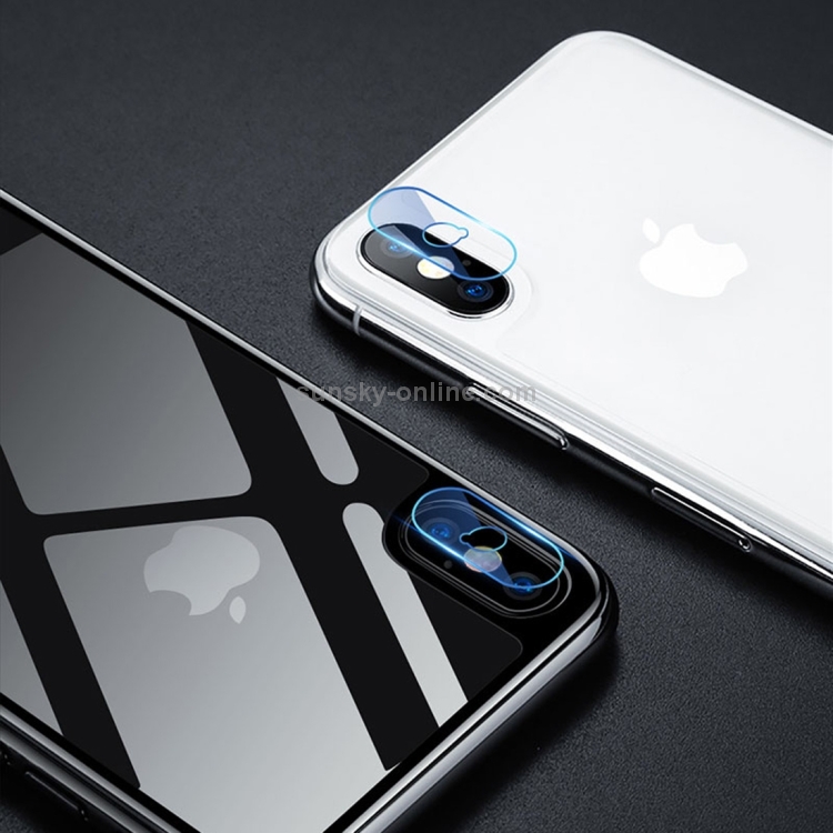 For iPhone XS Max TOTUDESIGN Rhino Family Tempered Glass Camera Lens + Back Protective Film Set (White) For iPhone XS Max TOTUDESIGN Rhino Family Tempered Glass Camera Lens + Back Protective Film Set (White)