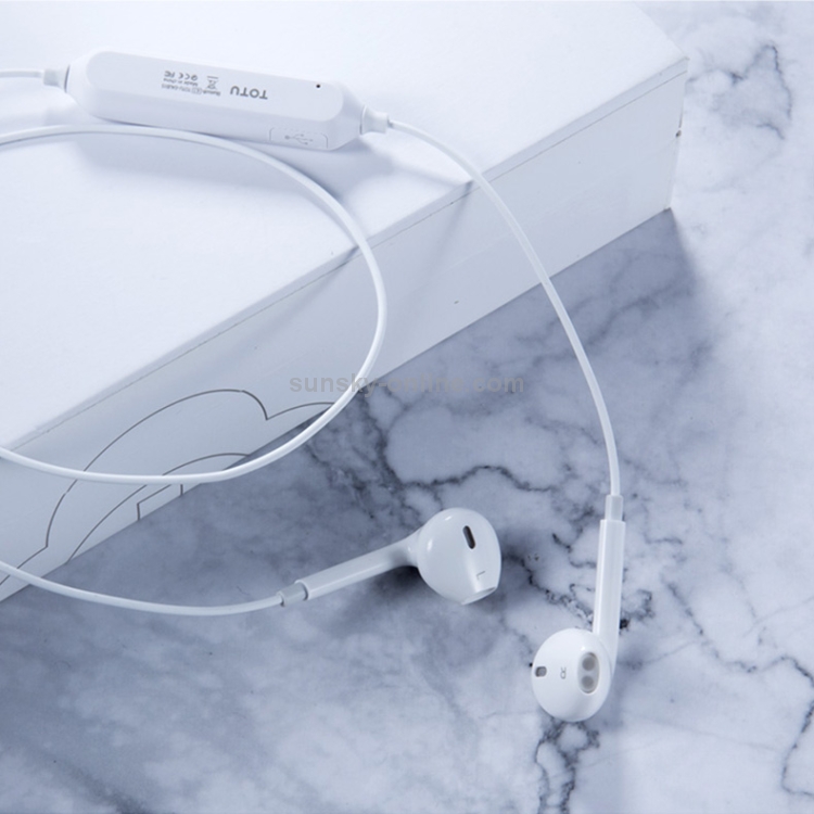 TOTUDESIGN Glory Series EAUB-16 Bluetooth 4.1 Sports Waterproof Earphone(White) TOTUDESIGN Glory Series EAUB-16 Bluetooth 4.1 Sports Waterproof Earphone(White)