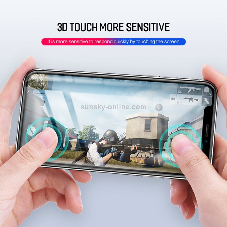 For iPhone 11 / XR ROCK 0.26mm 9H 6D Curved Surface Anti Blue-ray HD Full Screen Tempered Glass Film For iPhone 11 / XR ROCK 0.26mm 9H 6D Curved Surface Anti Blue-ray HD Full Screen Tempered Glass Film