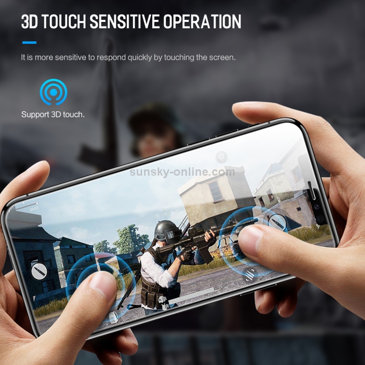 For iPhone 11 / XR ROCK 0.23mm Soft Edge 7D Curved Surface Anti Blue-ray Full Screen Tempered Glass Film For iPhone 11 / XR ROCK 0.23mm Soft Edge 7D Curved Surface Anti Blue-ray Full Screen Tempered Glass Film