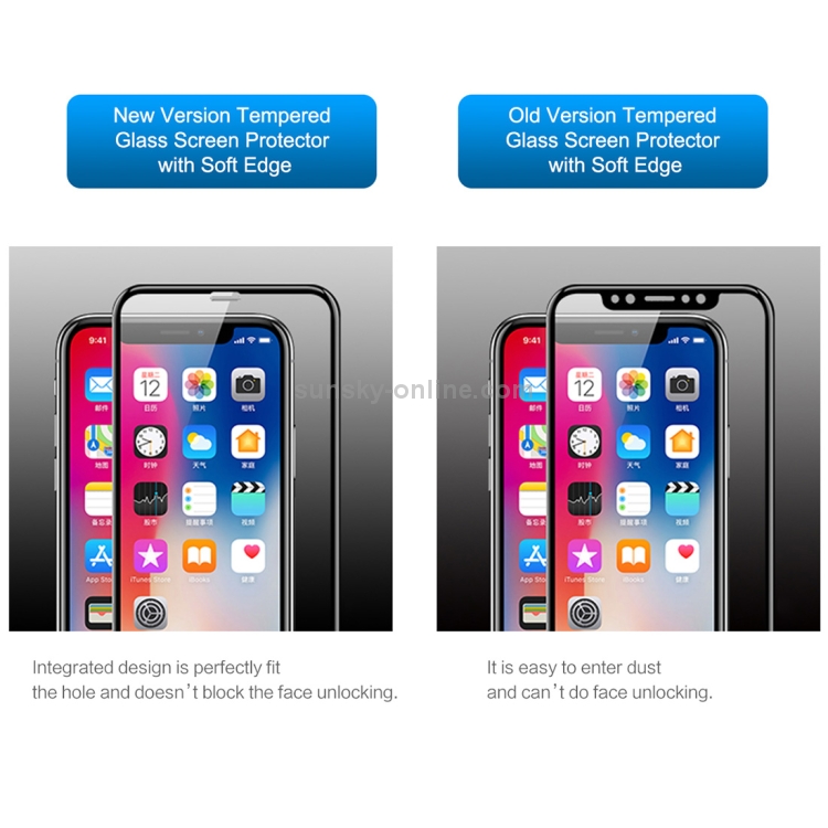 For iPhone 11 / XR ROCK 0.23mm Soft Edge 7D Curved Surface Anti Blue-ray Full Screen Tempered Glass Film For iPhone 11 / XR ROCK 0.23mm Soft Edge 7D Curved Surface Anti Blue-ray Full Screen Tempered Glass Film