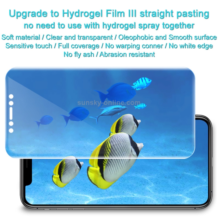 2 PCS IMAK 0.15mm Curved Full Screen Protector Hydrogel Film Front Protector for iPhone XR 2 PCS IMAK 0.15mm Curved Full Screen Protector Hydrogel Film Front Protector for iPhone XR