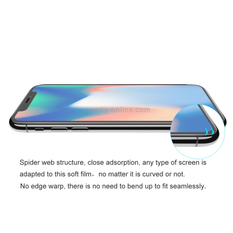ENKAY Hat-Prince 3D Explosion-proof Hydrogel Film Front + Back Full Screen Protector for iPhone XR ENKAY Hat-Prince 3D Explosion-proof Hydrogel Film Front + Back Full Screen Protector for iPhone XR