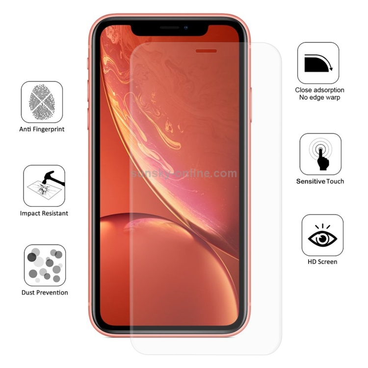 ENKAY Hat-Prince 3D Explosion-proof Hydrogel Film Front + Back Full Screen Protector for iPhone XR ENKAY Hat-Prince 3D Explosion-proof Hydrogel Film Front + Back Full Screen Protector for iPhone XR