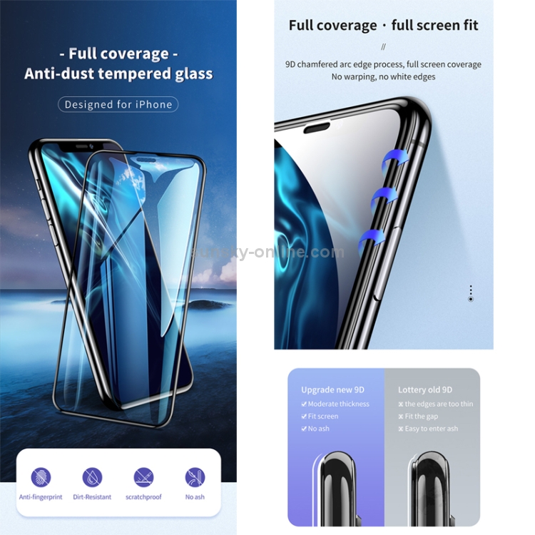 For iPhone 11 / XR TOTUDESIGN HD Anti Dust Tempered Glass Film For iPhone 11 / XR TOTUDESIGN HD Anti Dust Tempered Glass Film