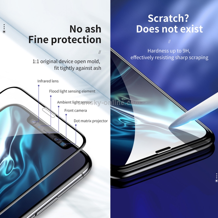 For iPhone 11 / XR TOTUDESIGN HD Anti Dust Tempered Glass Film For iPhone 11 / XR TOTUDESIGN HD Anti Dust Tempered Glass Film