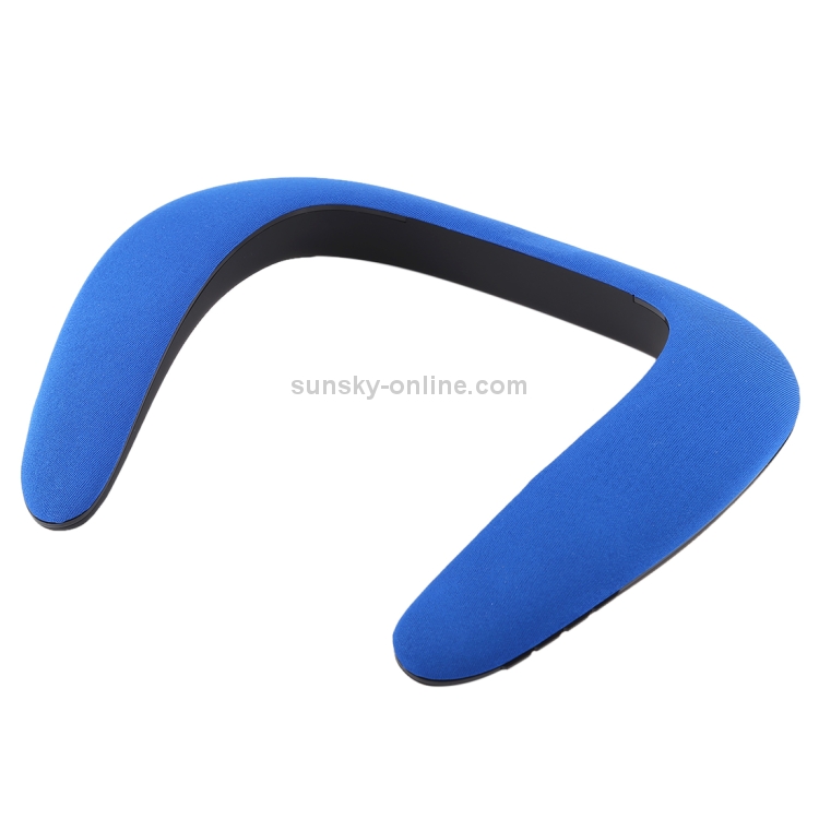 DC 5V Wearable Wireless Bluetooth Speaker with Call Function, Support TF Card & USB & AUX (Blue) DC 5V Wearable Wireless Bluetooth Speaker with Call Function, Support TF Card & USB & AUX (Blue)