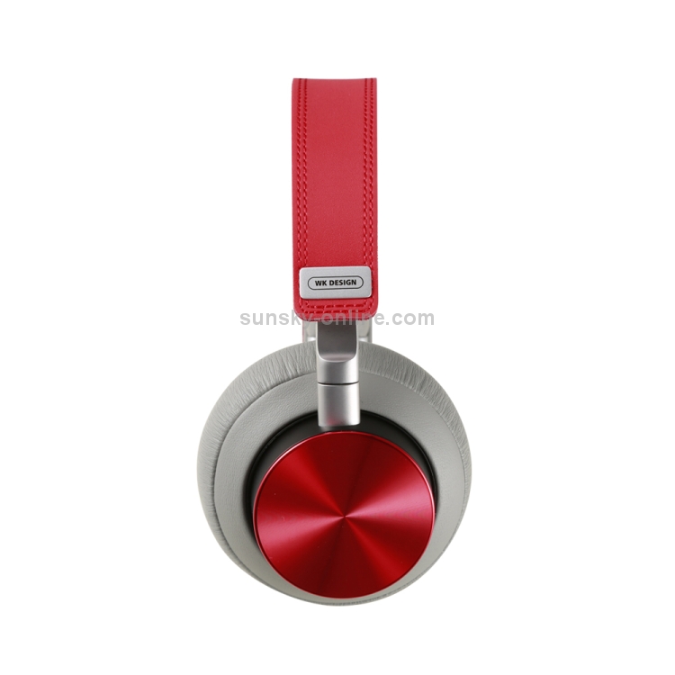 WK BH800 Bluetooth 4.1 Foldable Wireless Bluetooth Headset, Support Call (Red) WK BH800 Bluetooth 4.1 Foldable Wireless Bluetooth Headset, Support Call (Red)