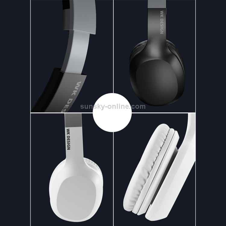 WK M2 Bluetooth 5.0 Wireless Bluetooth Headset with 3.5mm AUX Jack, Support Call (White) WK M2 Bluetooth 5.0 Wireless Bluetooth Headset with 3.5mm AUX Jack, Support Call (White)