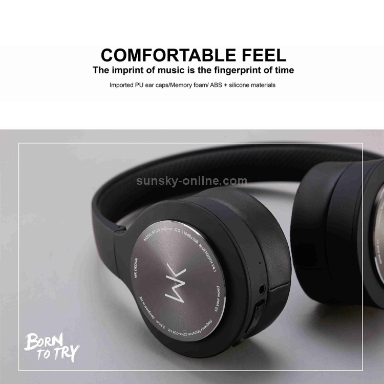 WK BP300 Bluetooth 4.2 Stretchable Foldable Wireless Bluetooth Headset with 3.5mm AUX Jack, Support calls (White) WK BP300 Bluetooth 4.2 Stretchable Foldable Wireless Bluetooth Headset with 3.5mm AUX Jack, Support calls (White)