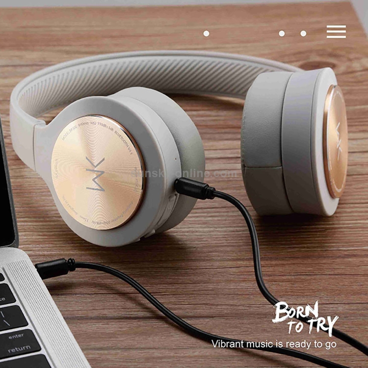 WK BP300 Bluetooth 4.2 Stretchable Foldable Wireless Bluetooth Headset with 3.5mm AUX Jack, Support calls (White) WK BP300 Bluetooth 4.2 Stretchable Foldable Wireless Bluetooth Headset with 3.5mm AUX Jack, Support calls (White)