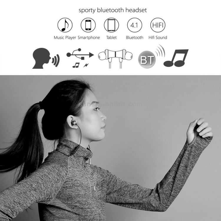 WK BD500 Bluetooth 4.1 Wireless Sports Bluetooth Earphone, Support for Calls, Cable Length: 70mm(White) WK BD500 Bluetooth 4.1 Wireless Sports Bluetooth Earphone, Support for Calls, Cable Length: 70mm(White)