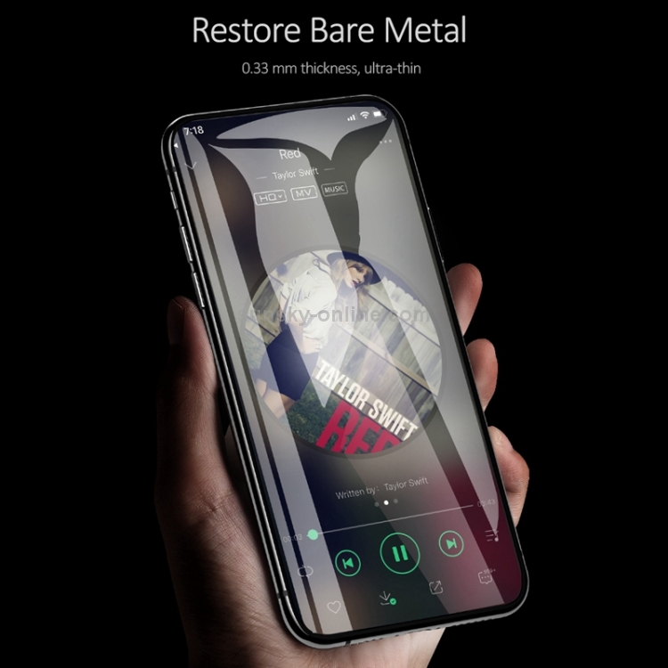 For iPhone 11 / XR USAMS Anti-scratch 0.33mm Full Screen Tempered Glass Film For iPhone 11 / XR USAMS Anti-scratch 0.33mm Full Screen Tempered Glass Film