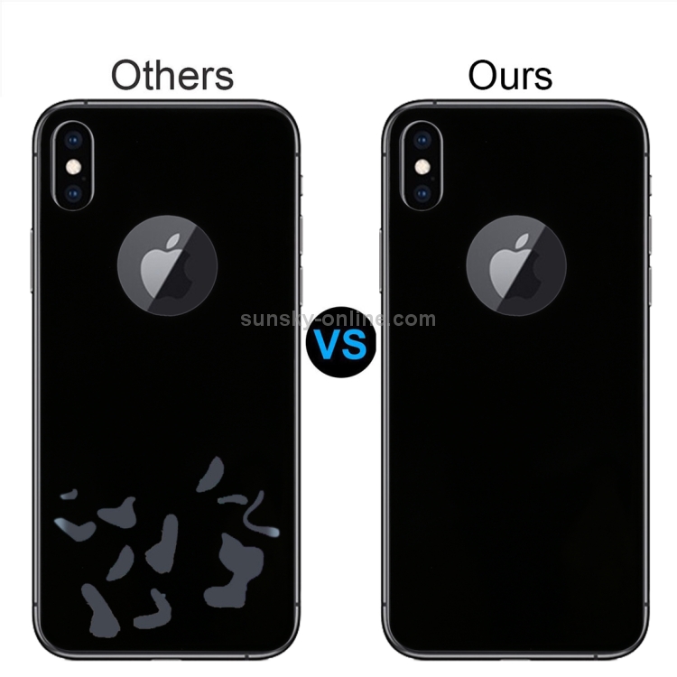 For iPhone X / XS 9H 3D Full Coverage Tempered Glass Back Screen Film (Black) For iPhone X / XS 9H 3D Full Coverage Tempered Glass Back Screen Film (Black)