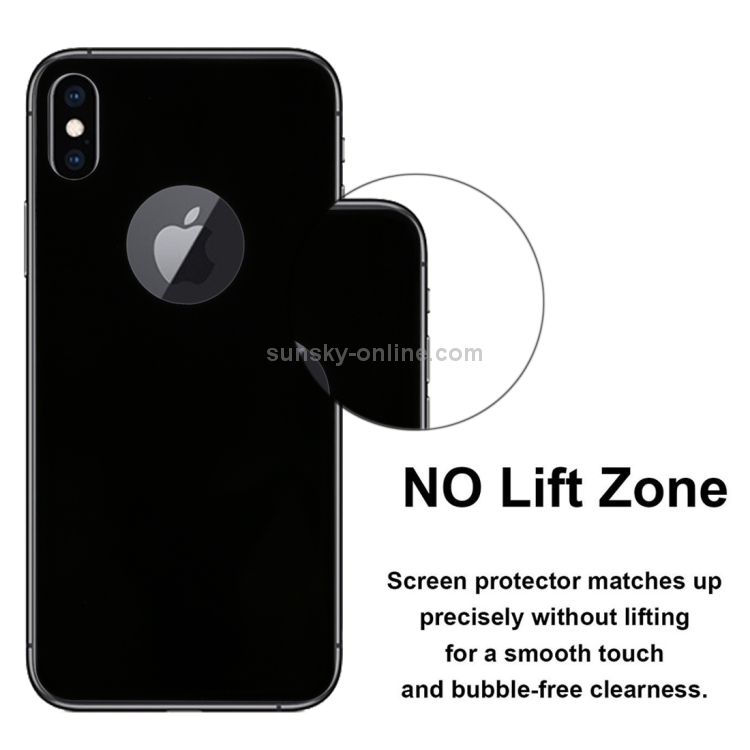 For iPhone X / XS 9H 3D Full Coverage Tempered Glass Back Screen Film (Black) For iPhone X / XS 9H 3D Full Coverage Tempered Glass Back Screen Film (Black)