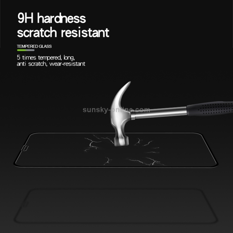 For iPhone 11 Pro / XS / X MOFI 9H Surface Hardness 2.5D Arc Edge Explosion-proof Full Screen Tempered Glass Film(Gold) For iPhone 11 Pro / XS / X MOFI 9H Surface Hardness 2.5D Arc Edge Explosion-proof Full Screen Tempered Glass Film(Gold)