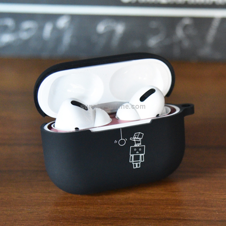 For AirPods Pro Solid Color Silicone Earphone Protective Case ( Iron Tower ) For AirPods Pro Solid Color Silicone Earphone Protective Case ( Iron Tower )