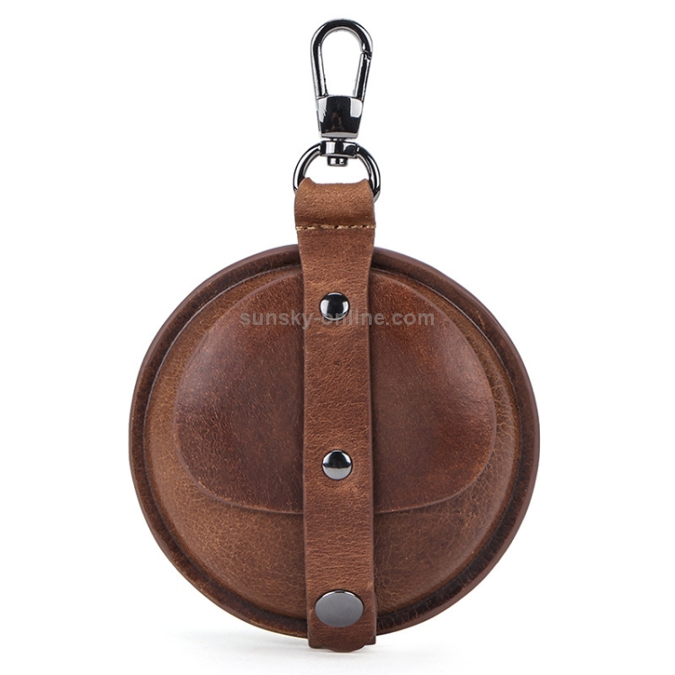 CF1042B For AirPods Pro Crazy Horse Texture Convenient Multifunction Earphone Protective Leather Case with Hook(Brown) CF1042B For AirPods Pro Crazy Horse Texture Convenient Multifunction Earphone Protective Leather Case with Hook(Brown)