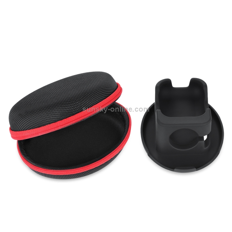 2 in1 Multifunctional Storage Bag Earphone Watch Storage Bag Mobile Phone Holder (Black)