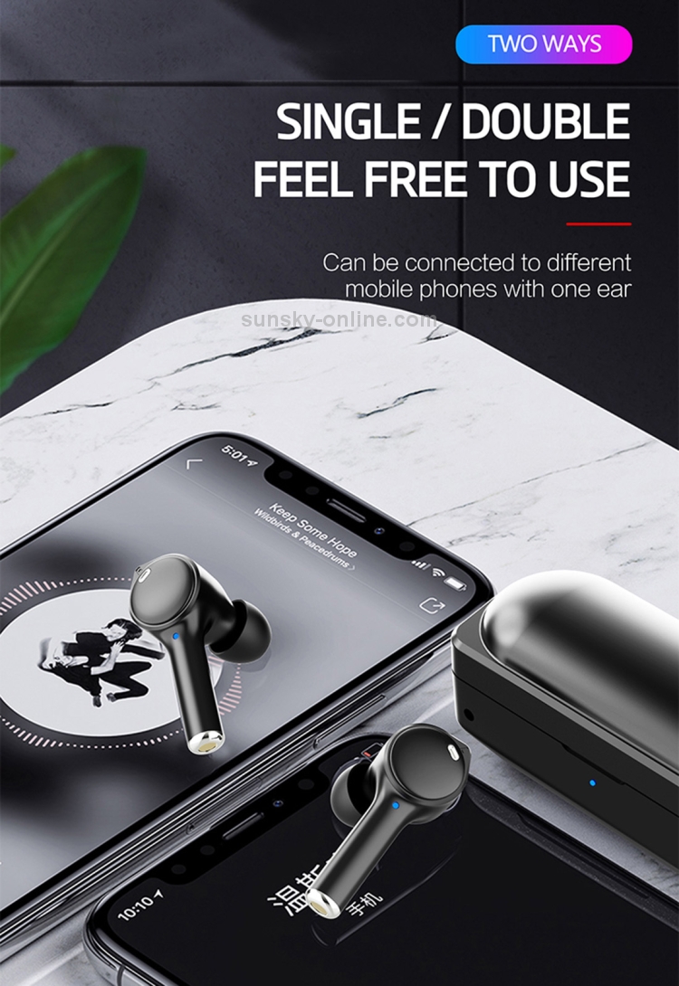 HAMTOD A2 TWS Bluetooth 5.0 Wireless Active Noise Cancelling Earphone(White) HAMTOD A2 TWS Bluetooth 5.0 Wireless Active Noise Cancelling Earphone(White)