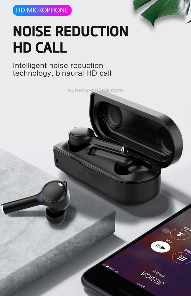 HAMTOD A2 TWS Bluetooth 5.0 Wireless Active Noise Cancelling Earphone(White) HAMTOD A2 TWS Bluetooth 5.0 Wireless Active Noise Cancelling Earphone(White)