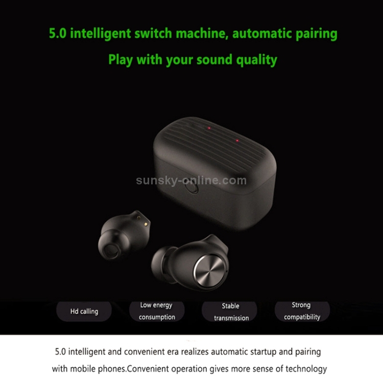 L18 Wireless Bluetooth 5.0 TWS Stereo Earphone with Charging Box L18 Wireless Bluetooth 5.0 TWS Stereo Earphone with Charging Box