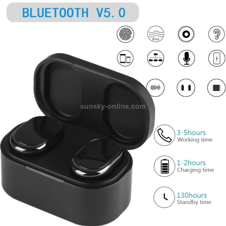 TWS-K9 Mini In-ear Touch Waterproof Wireless Bluetooth 5.0 Stereo Earphone with Charging Box TWS-K9 Mini In-ear Touch Waterproof Wireless Bluetooth 5.0 Stereo Earphone with Charging Box