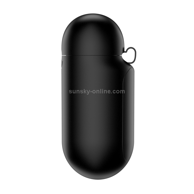 Baseus WIAPPOD-01 Anti-dust Wireless Charger Silicone Protective Case for for Apple AirPods 1 / 2(Black) Baseus WIAPPOD-01 Anti-dust Wireless Charger Silicone Protective Case for for Apple AirPods 1 / 2(Black)