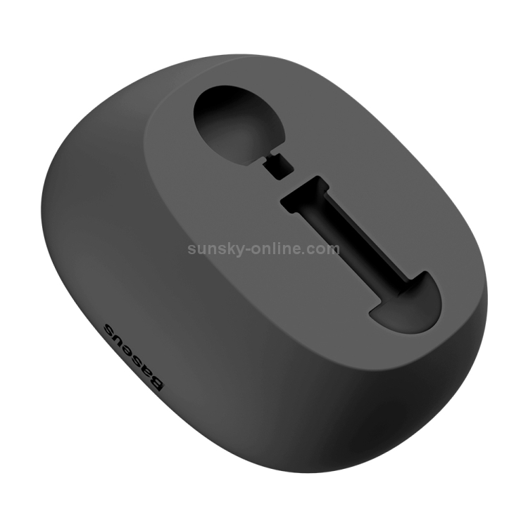Baseus ACBZ-AP01 Silicone Holder with Cap for Apple Pencil(Black) Baseus ACBZ-AP01 Silicone Holder with Cap for Apple Pencil(Black)