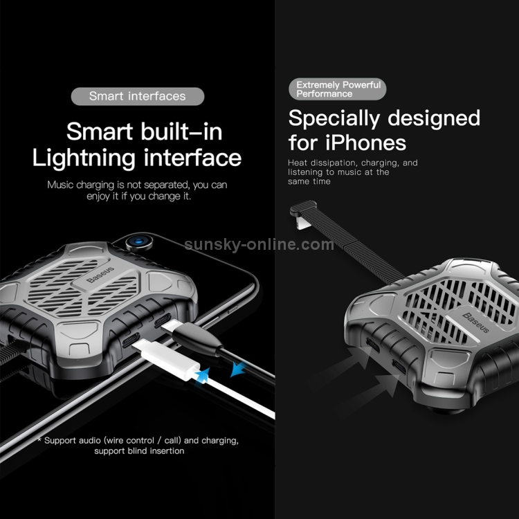 Baseus X Police Audio Radiator, Support Fast Charging(Tarnish) Baseus X Police Audio Radiator, Support Fast Charging(Tarnish)
