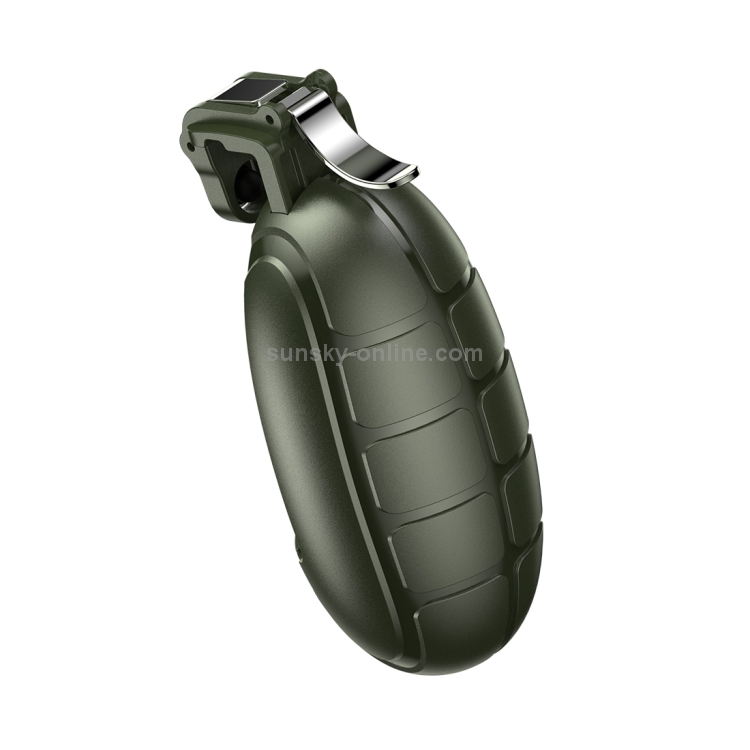 2 PCS Baseus Winner Chicken Dinner Grenade Shaped Gamepad(Army Green) 2 PCS Baseus Winner Chicken Dinner Grenade Shaped Gamepad(Army Green)