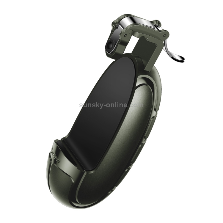 2 PCS Baseus Winner Chicken Dinner Grenade Shaped Gamepad(Army Green) 2 PCS Baseus Winner Chicken Dinner Grenade Shaped Gamepad(Army Green)
