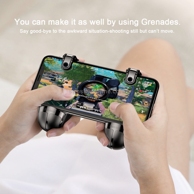 2 PCS Baseus Winner Chicken Dinner Grenade Shaped Gamepad(Army Green) 2 PCS Baseus Winner Chicken Dinner Grenade Shaped Gamepad(Army Green)