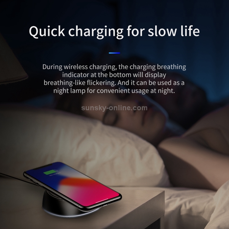 Baseus 2 in 1 9V 3.4A 3 USB Ports Small Star Sky Wireless Fast Charger(Black) Baseus 2 in 1 9V 3.4A 3 USB Ports Small Star Sky Wireless Fast Charger(Black)
