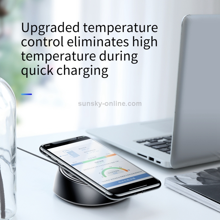 Baseus 2 in 1 9V 3.4A 3 USB Ports Small Star Sky Wireless Fast Charger(Black) Baseus 2 in 1 9V 3.4A 3 USB Ports Small Star Sky Wireless Fast Charger(Black)