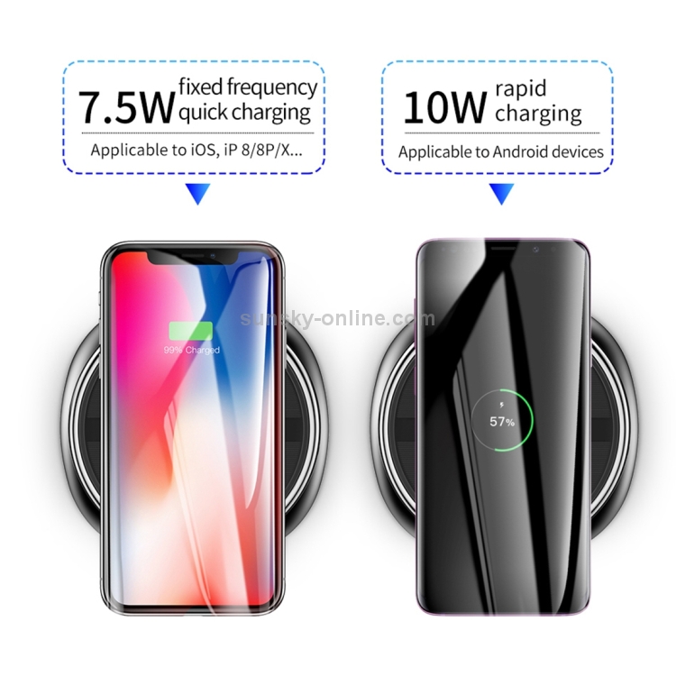 Baseus 2 in 1 9V 3.4A 3 USB Ports Small Star Sky Wireless Fast Charger(Black) Baseus 2 in 1 9V 3.4A 3 USB Ports Small Star Sky Wireless Fast Charger(Black)