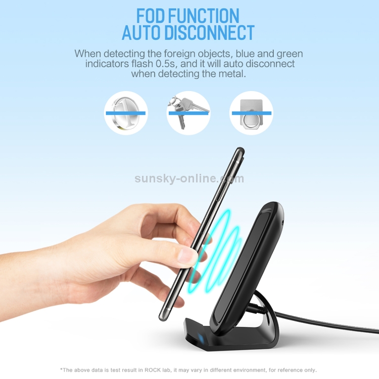 ROCK W17 Wireless Charger Stand with Cooling Fan ROCK W17 Wireless Charger Stand with Cooling Fan