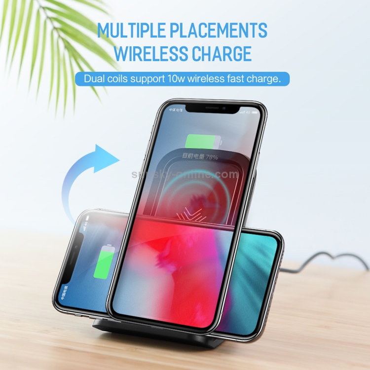 ROCK W17 Wireless Charger Stand with Cooling Fan ROCK W17 Wireless Charger Stand with Cooling Fan