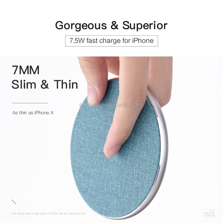 ROCK W13 Quick Wireless Charger 7.5W / 10W ROCK W13 Quick Wireless Charger 7.5W / 10W