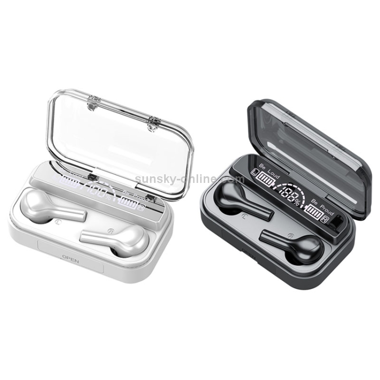 278 TWS External Noise Cancelling Touch Bluetooth Earphone with Charging Box, Support Three-screen Battery Display & Power Bank & Call & Voice Assistant(White) 278 TWS External Noise Cancelling Touch Bluetooth Earphone with Charging Box, Support Three-screen Battery Display & Power Bank & Call & Voice Assistant(White)
