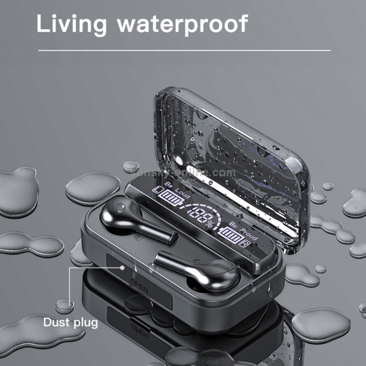 278 TWS External Noise Cancelling Touch Bluetooth Earphone with Charging Box, Support Three-screen Battery Display & Power Bank & Call & Voice Assistant(White) 278 TWS External Noise Cancelling Touch Bluetooth Earphone with Charging Box, Support Three-screen Battery Display & Power Bank & Call & Voice Assistant(White)