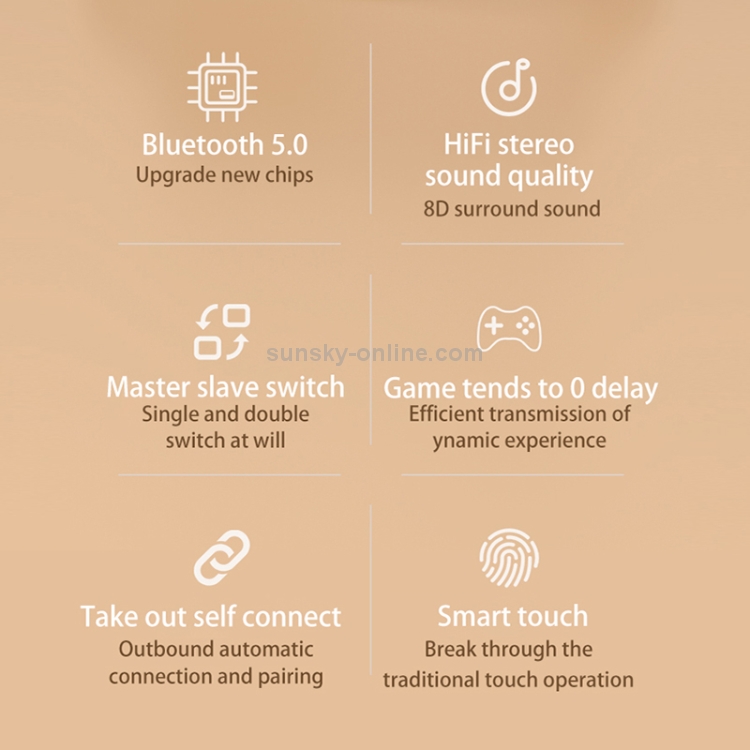 278 TWS External Noise Cancelling Touch Bluetooth Earphone with Charging Box, Support Three-screen Battery Display & Power Bank & Call & Voice Assistant(White) 278 TWS External Noise Cancelling Touch Bluetooth Earphone with Charging Box, Support Three-screen Battery Display & Power Bank & Call & Voice Assistant(White)