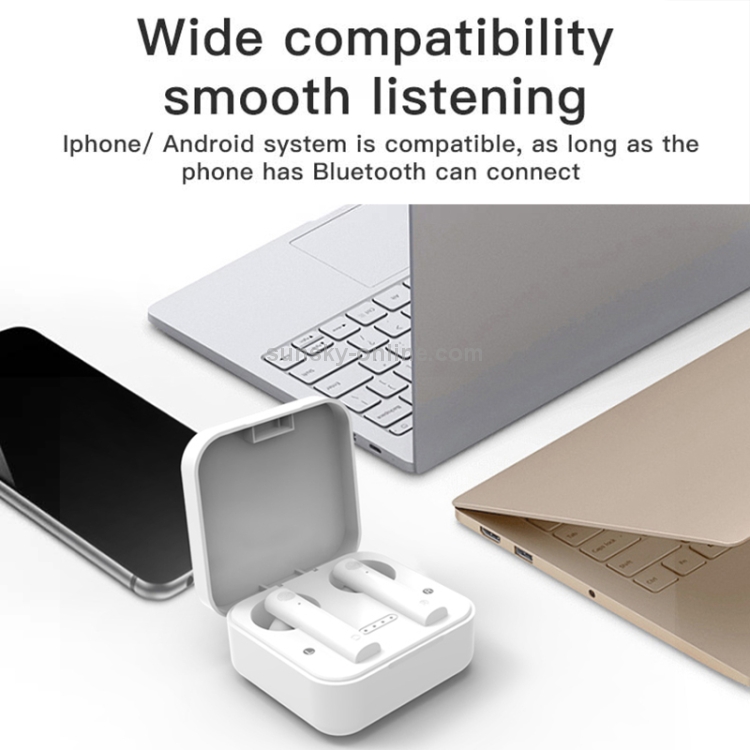 AIR2S TWS Dual Microphone Voice Noise Cancelling Touch Bluetooth Earphone with Charging Box, Support Light Display & Call & Voice Assistant & NFC(Black) AIR2S TWS Dual Microphone Voice Noise Cancelling Touch Bluetooth Earphone with Charging Box, Support Light Display & Call & Voice Assistant & NFC(Black)
