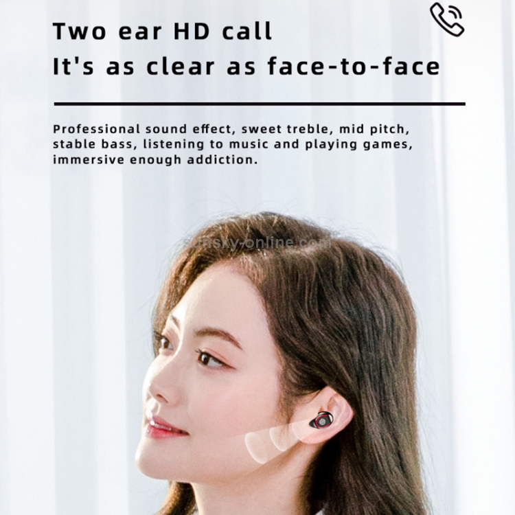 F9-3 Noise Cancelling Digital Display Bluetooth Earphone with UV Sterilization Charging Box(Black) F9-3 Noise Cancelling Digital Display Bluetooth Earphone with UV Sterilization Charging Box(Black)