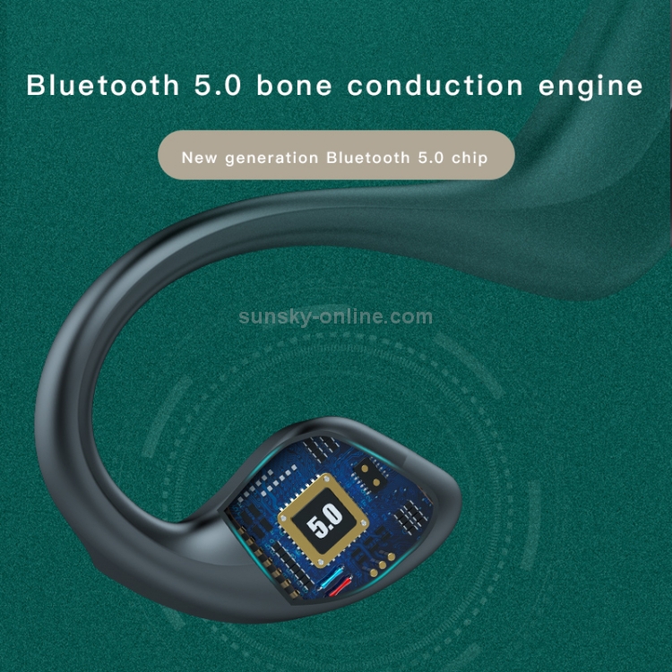 G100 Bluetooth 5.0 Wireless Ear-mounted Sports Waterproof Bone Conduction Earphone (Black) G100 Bluetooth 5.0 Wireless Ear-mounted Sports Waterproof Bone Conduction Earphone (Black)